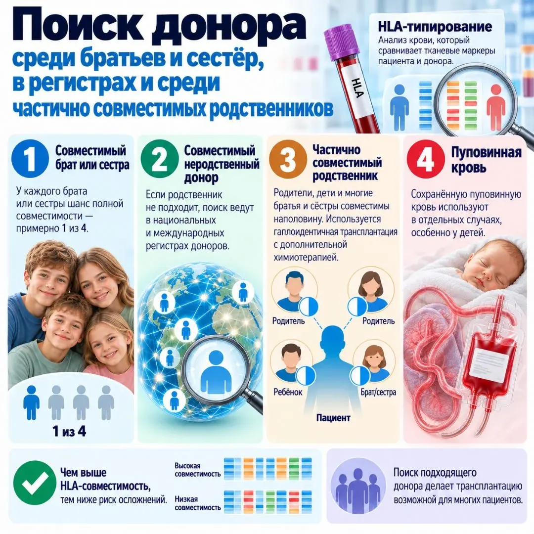 гаплоидентичная трансплантация