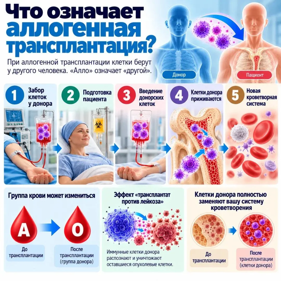 трансплантация стволовых клеток