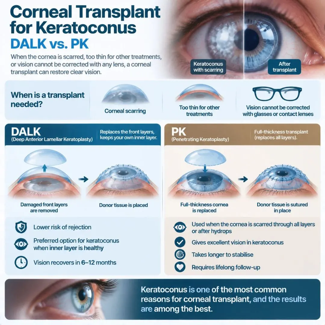Scleral lenses for keratoconus