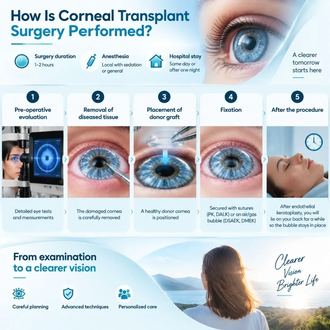 Corneal transplant surgery in Turkey