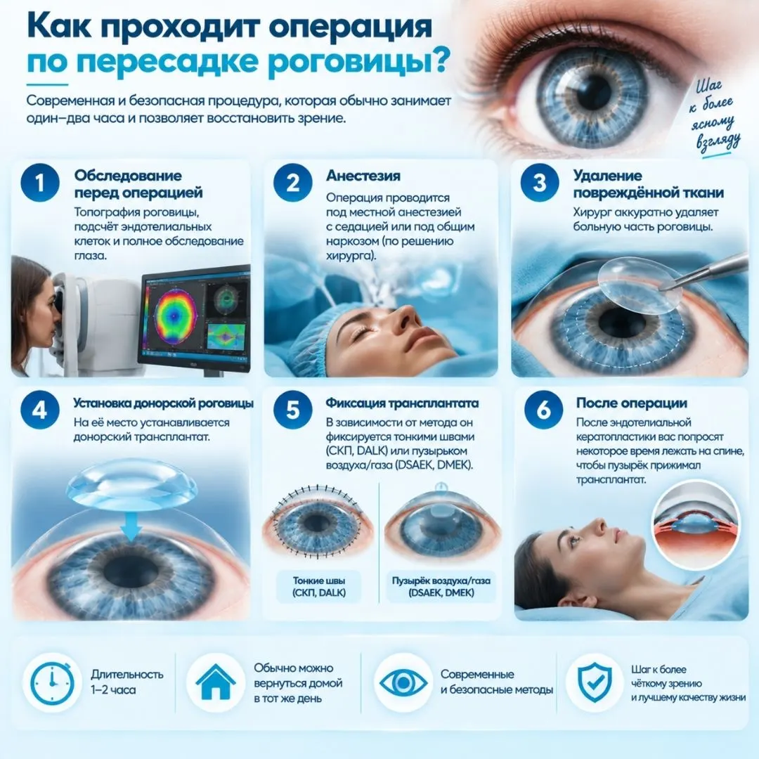 Пересадка роговицы в Турции