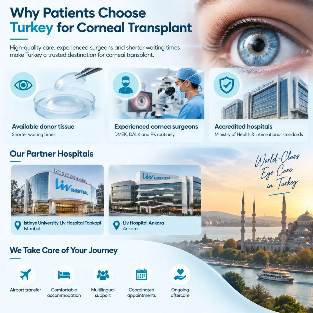 Corneal transplant in Turkey
