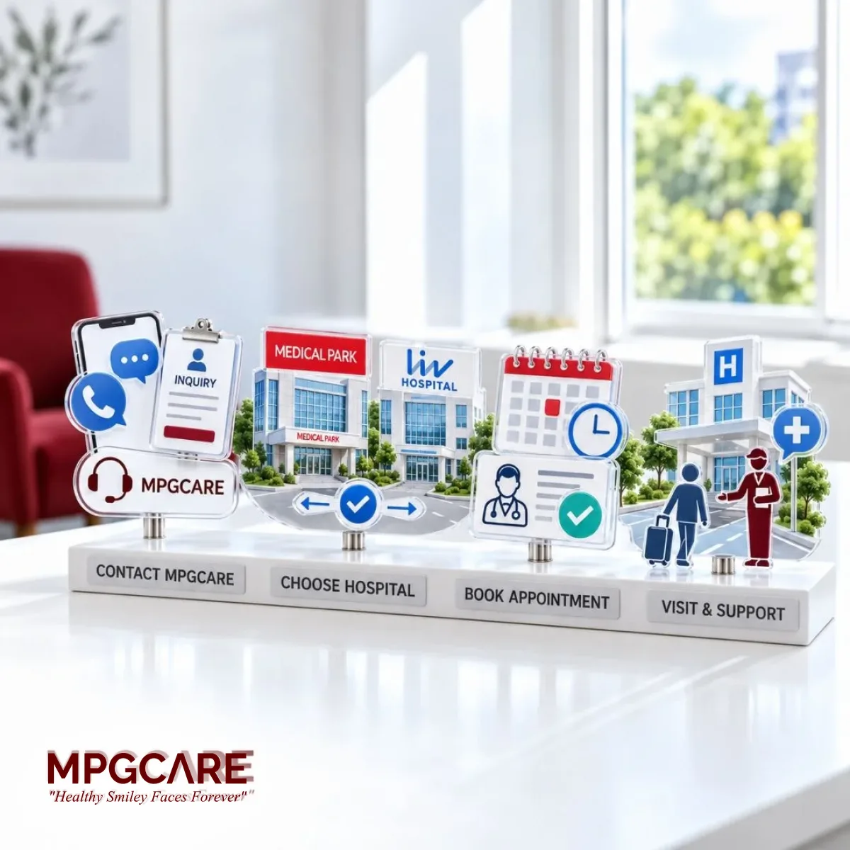 Comment prendre rendez-vous à Medical Park et Liv Hospital avec MPGCARE