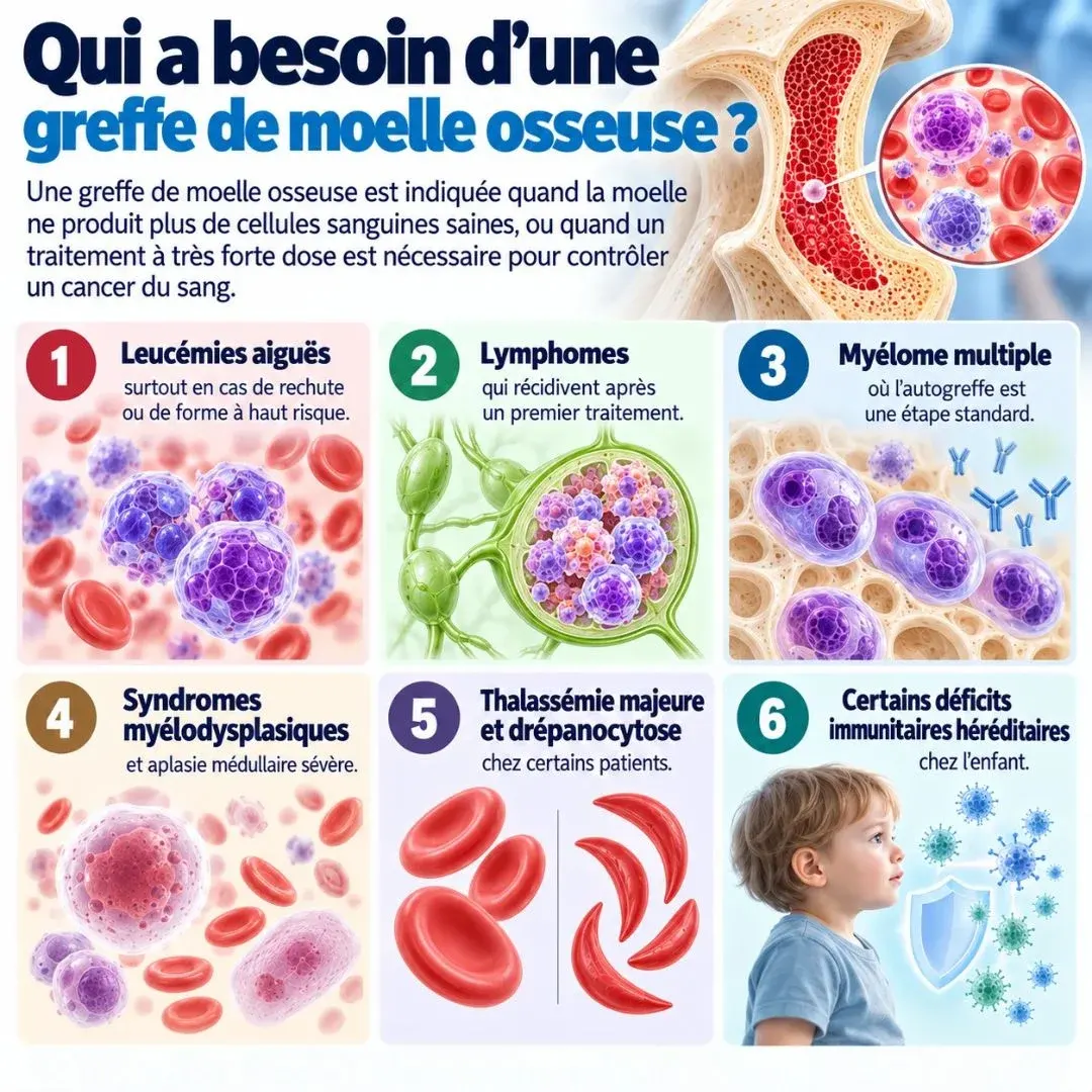Greffe de moelle osseuse en Turquie