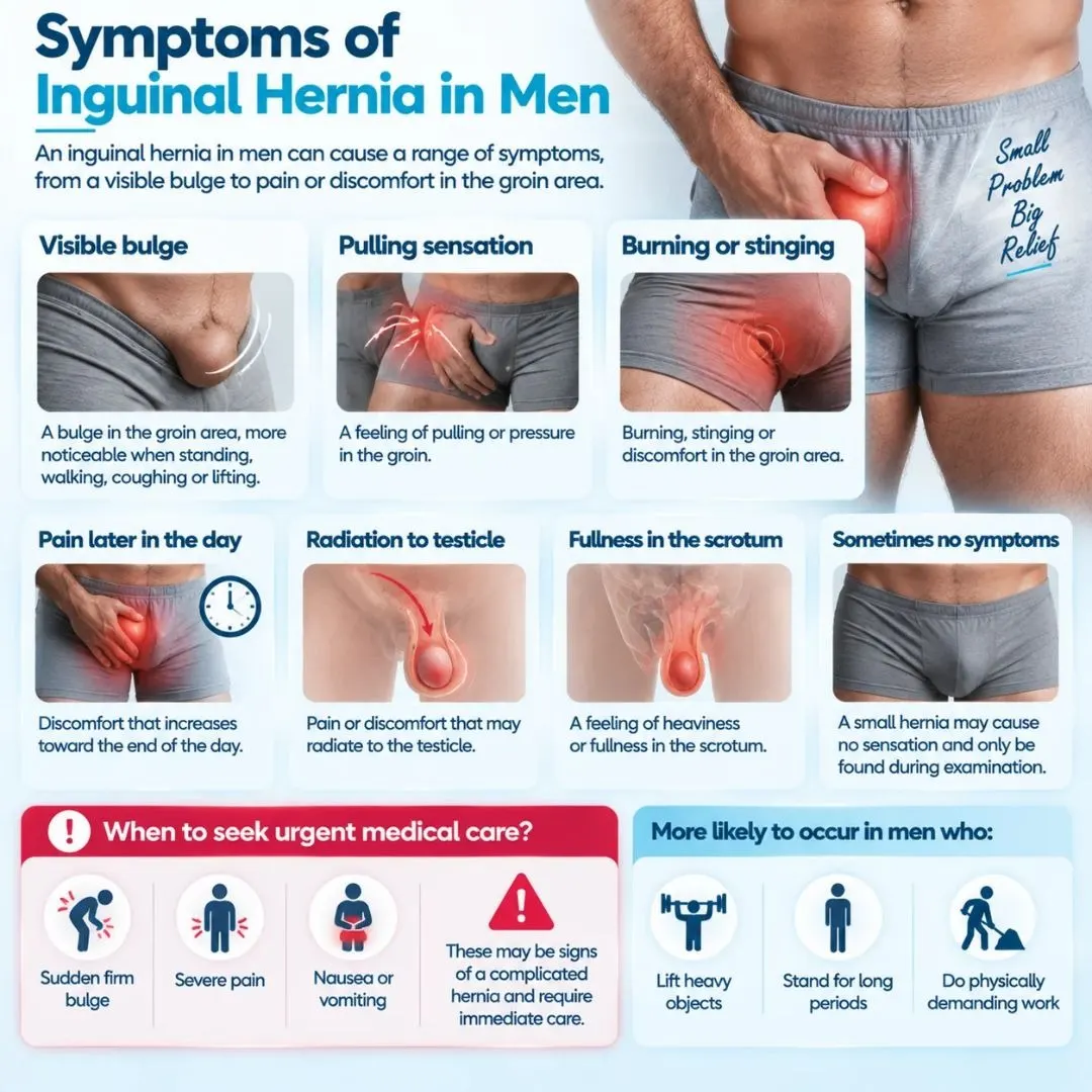 inguinal hernia signs