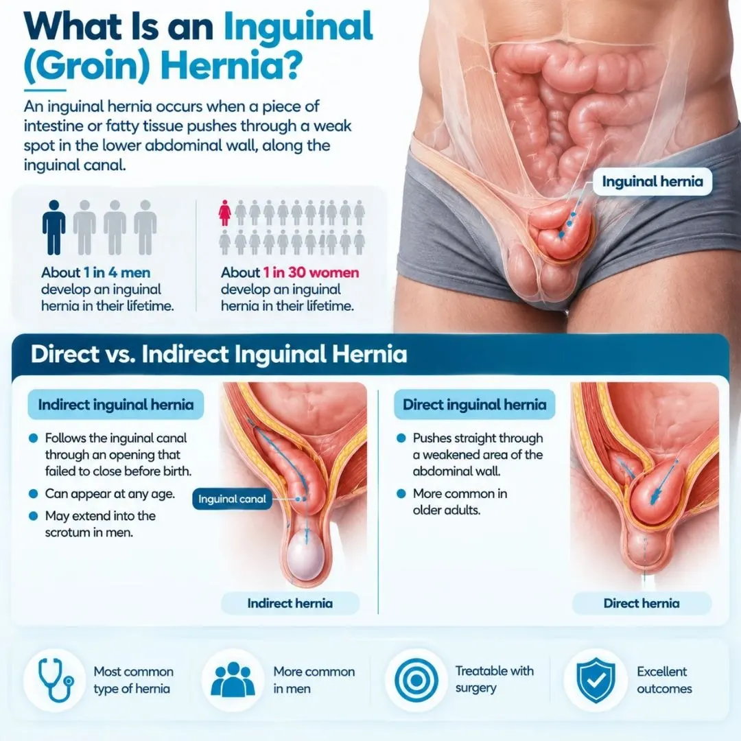 inguinal hernia symptoms