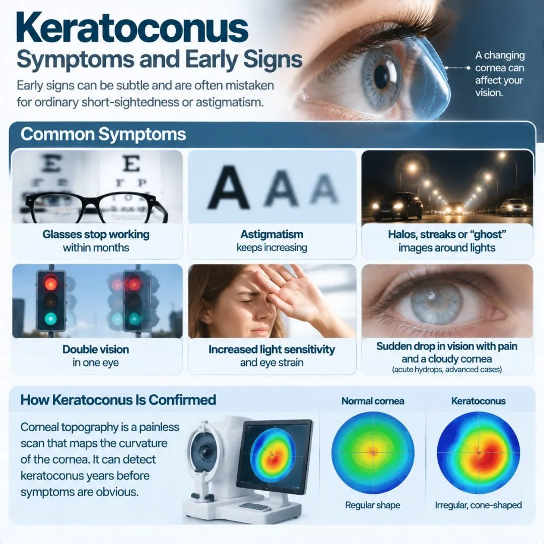 Keratoconus cornea