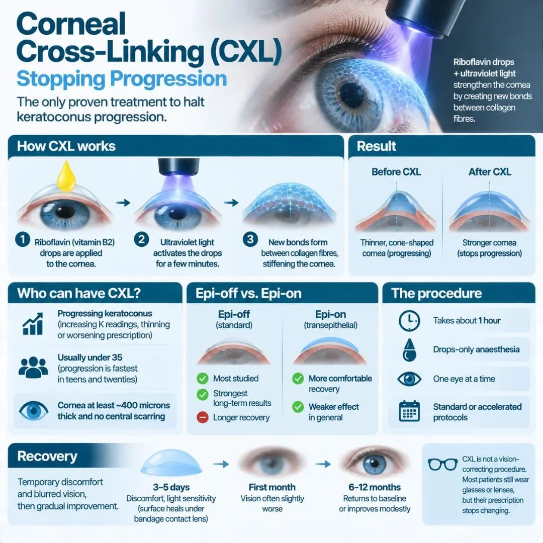 Keratoconus symptoms