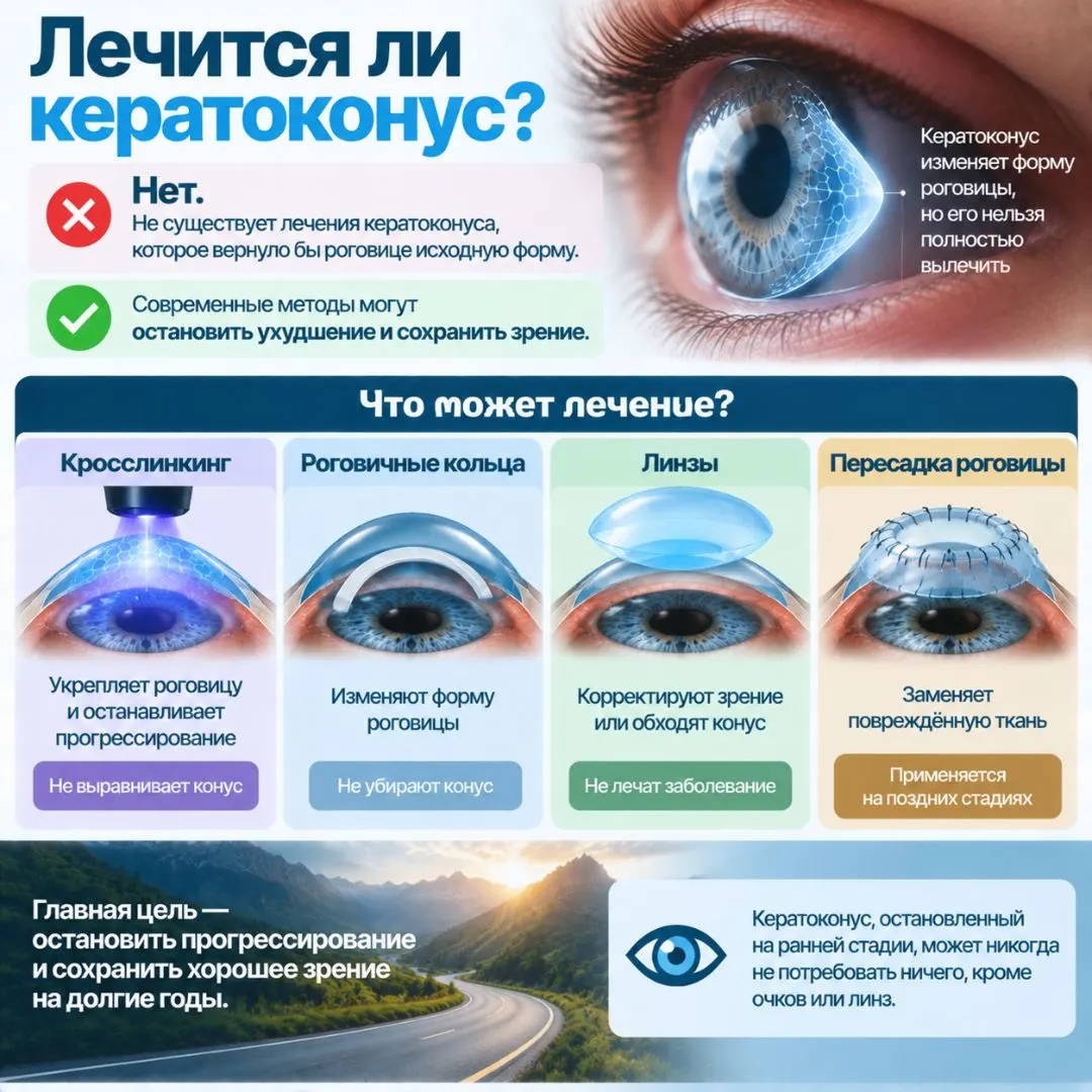 Кератоконус роговицы