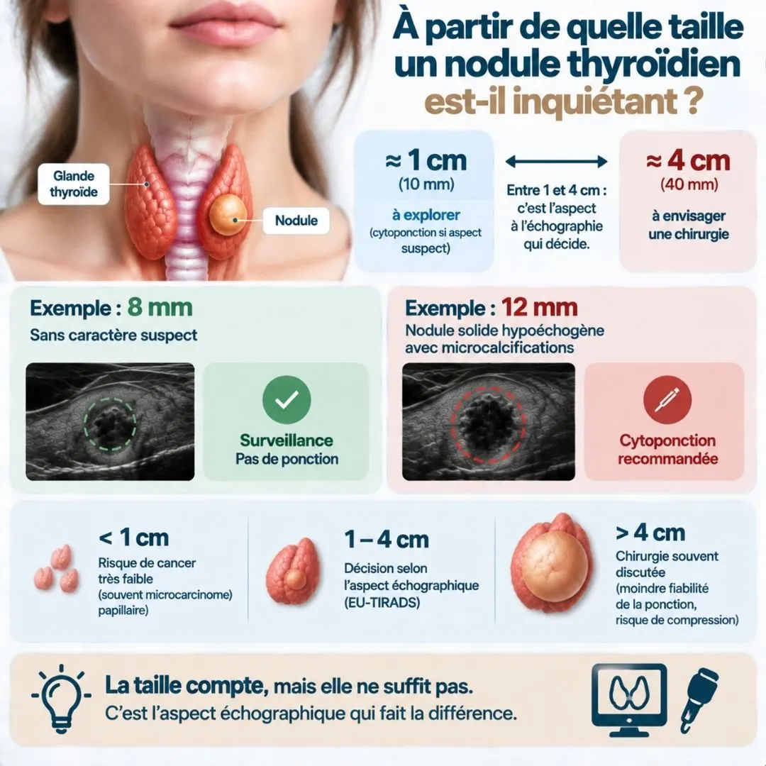 Nodule thyroïdien cancéreux