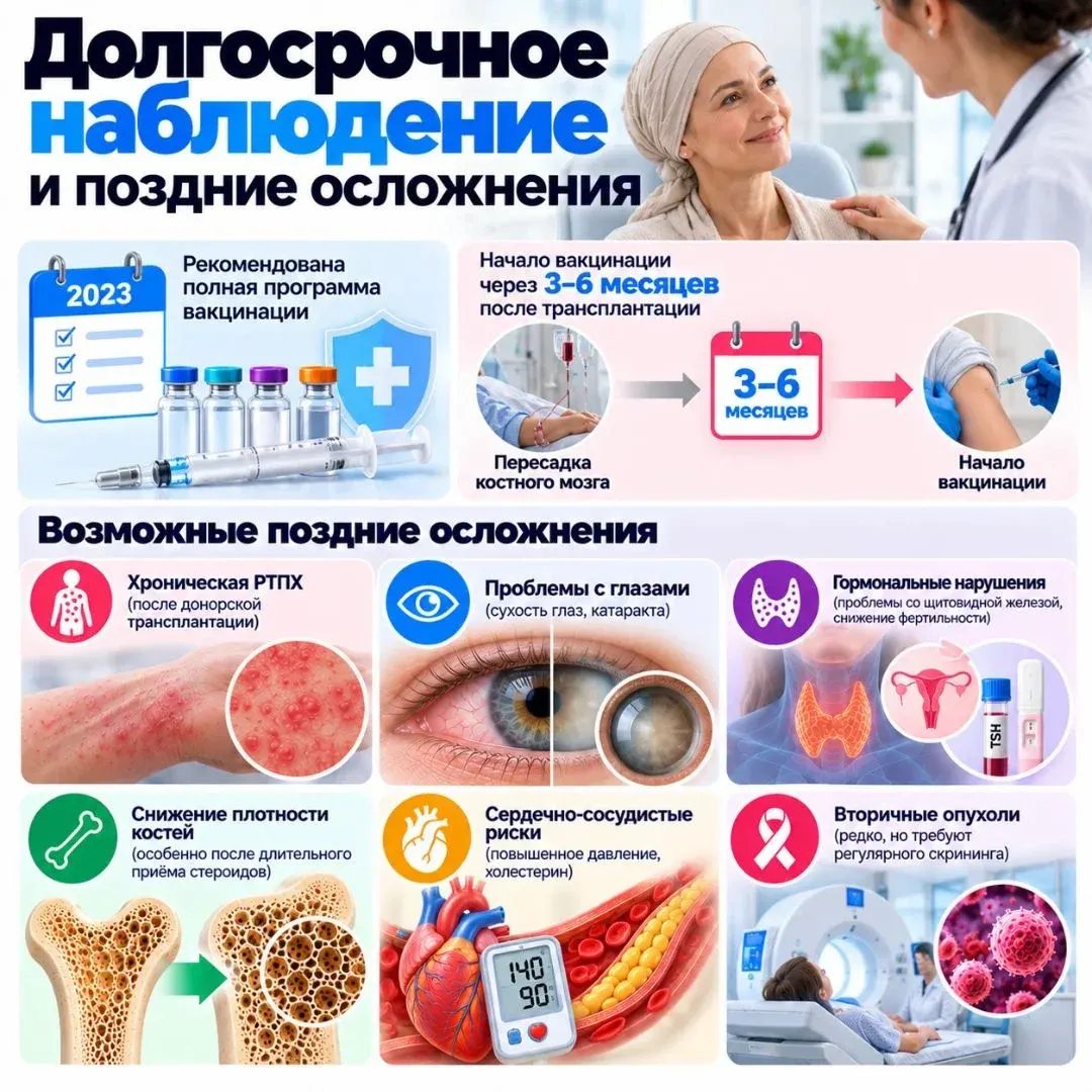побочные эффекты трансплантации