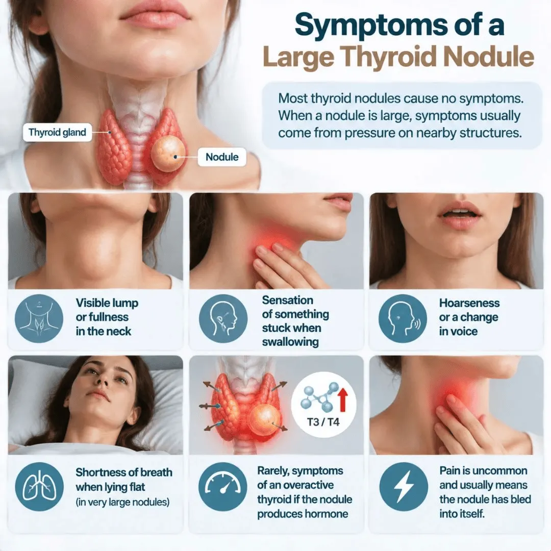 Thyroid nodule symptoms