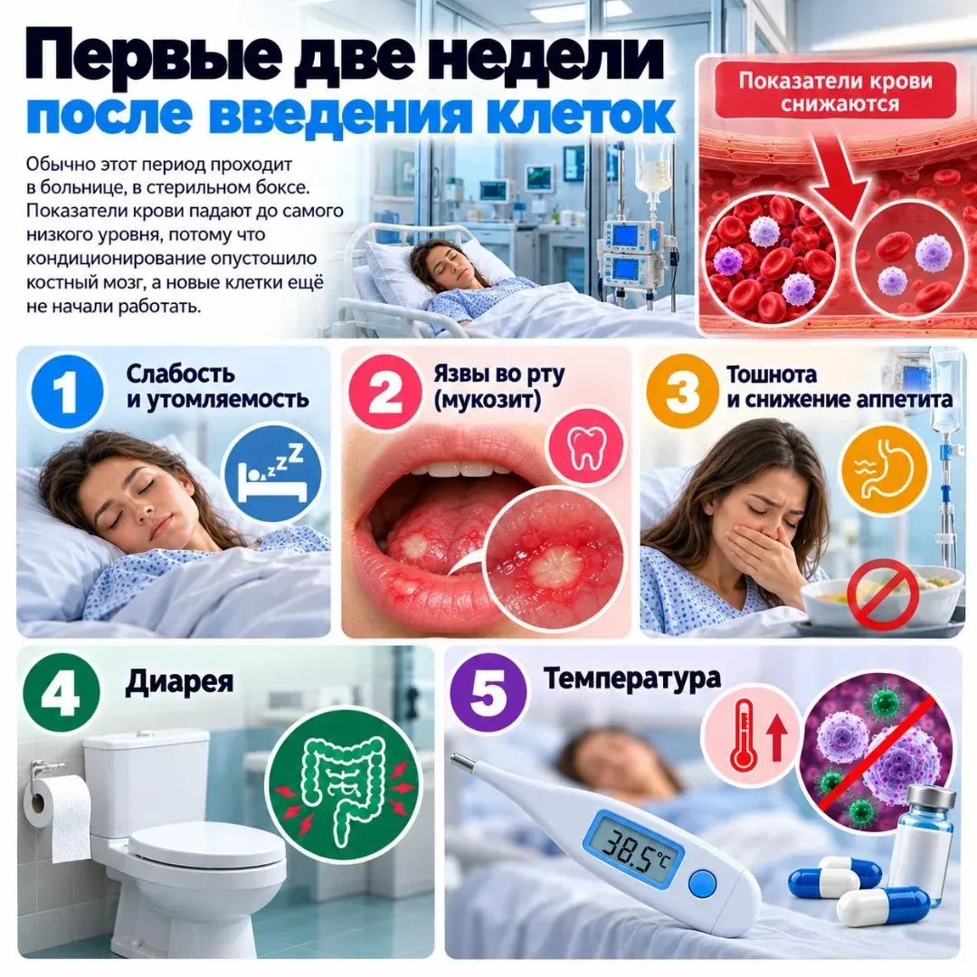 восстановление после пересадки костного мозга